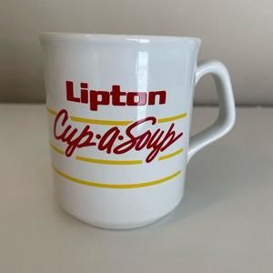 Vintage Lipton Cup a Soup Mug Made In England